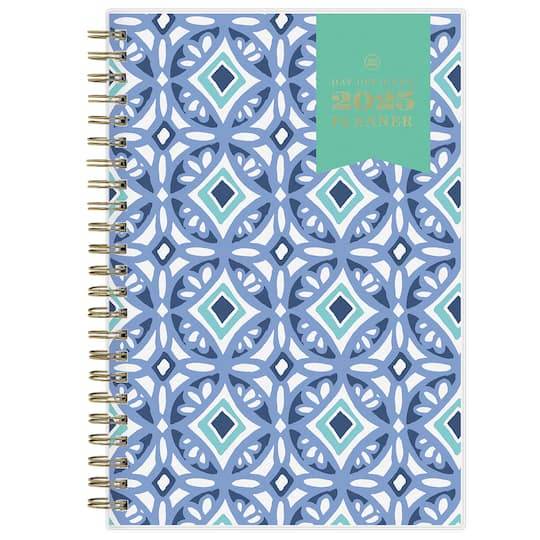 Blue Sky Day Designer 2025 5" X 8" Tiles Weekly/Monthly Planner