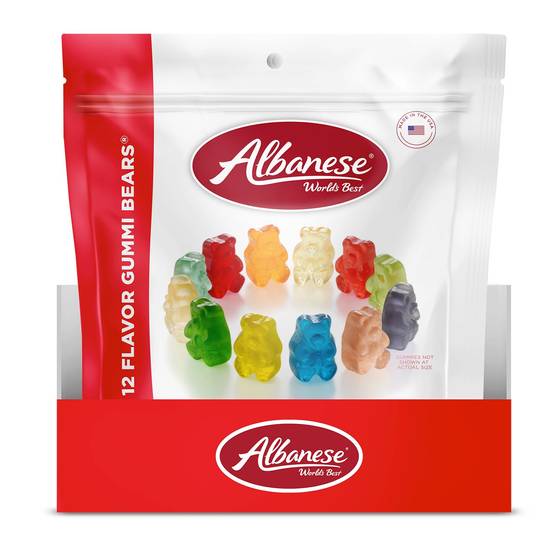 Albanese 12 Flavor Gummi Bears 13.5oz