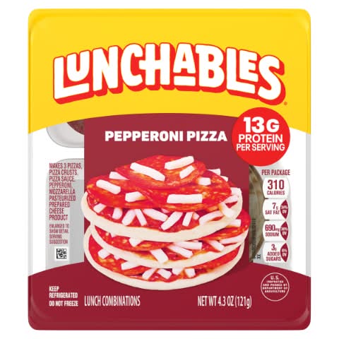 Lunchables Pepperoni Pizza 4.3 oz