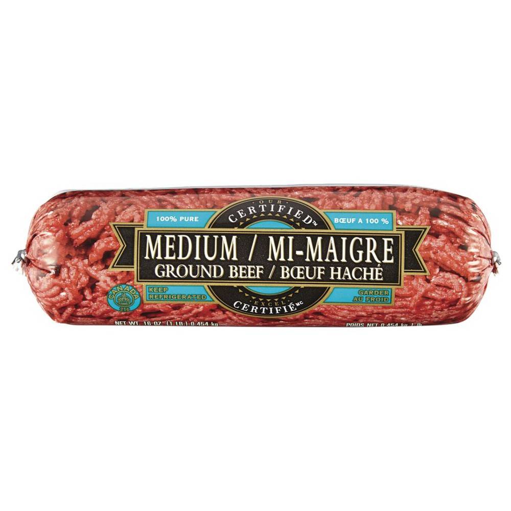 Medium Ground Beef (454 g)