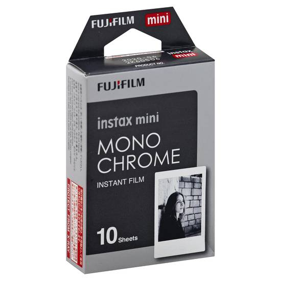 Fujifilm Instax Mini Mono Chrome Instant Film Sheets (10 ct)