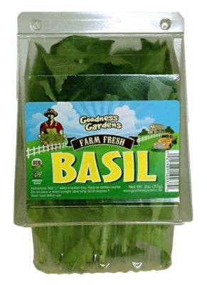 Goodness Gardens Packaged Basil - 2 Oz