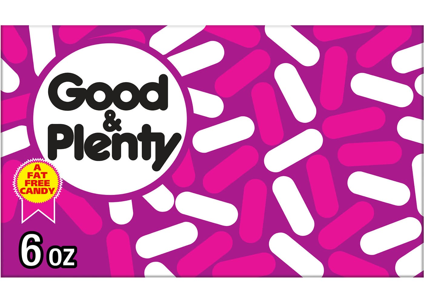 Good & Plenty Flavored Chewy Candy, Licorice (6 oz)