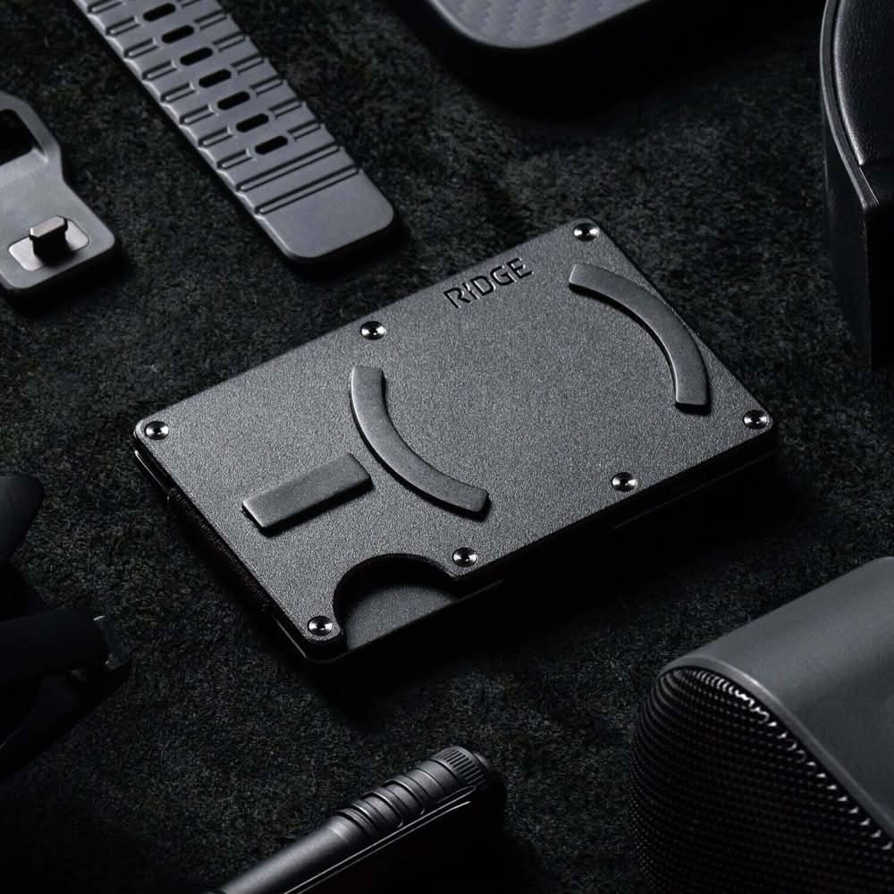 The Ridge Wallet for MagSafe 2.0 - Matte - Black