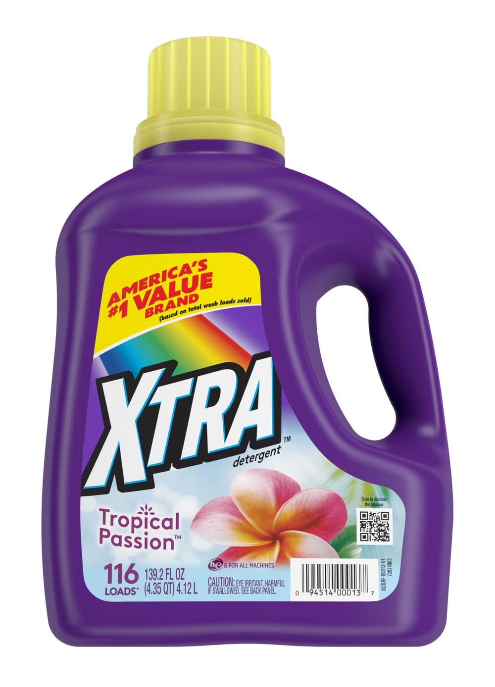 Xtra Tropical Passion Detergent (139.2 oz)