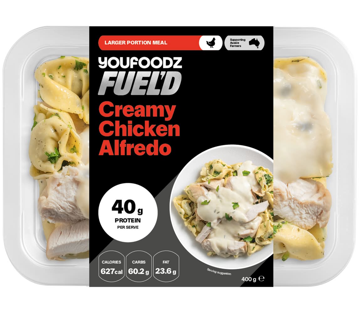 Youfoodz Fuel'd Creamy Chicken Alfredo (400g)
