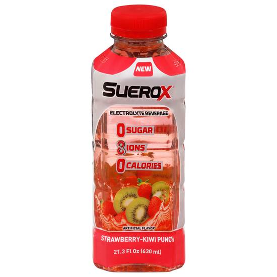 Suerox Strawberry Kiwi Punch Electrolyte Beverage (21.3 fl oz)