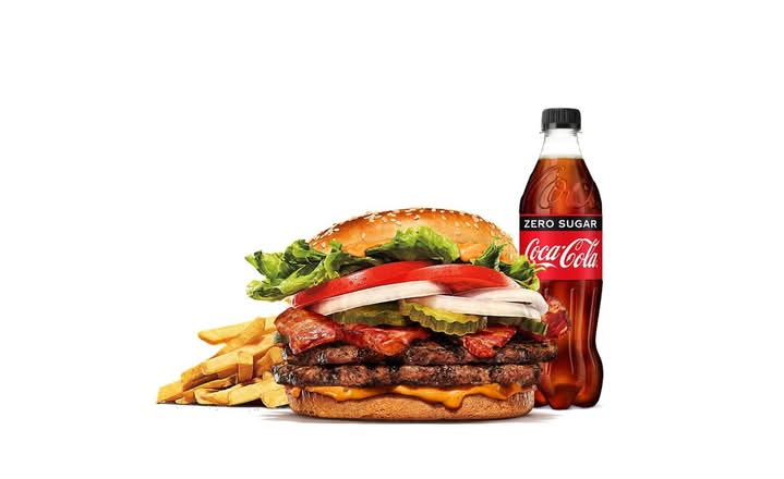Spicy Mayo Double Whopper Meal