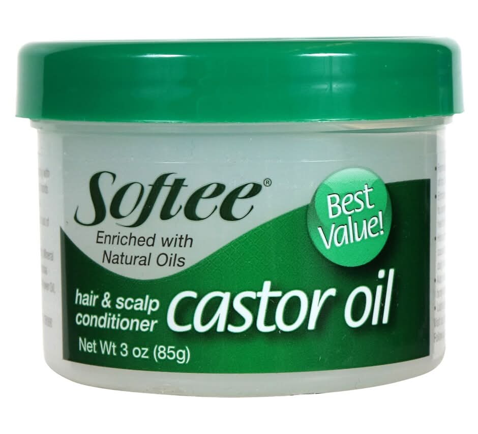 Softee Castor Oil Hair & Scalp Conditioner (3 oz)
