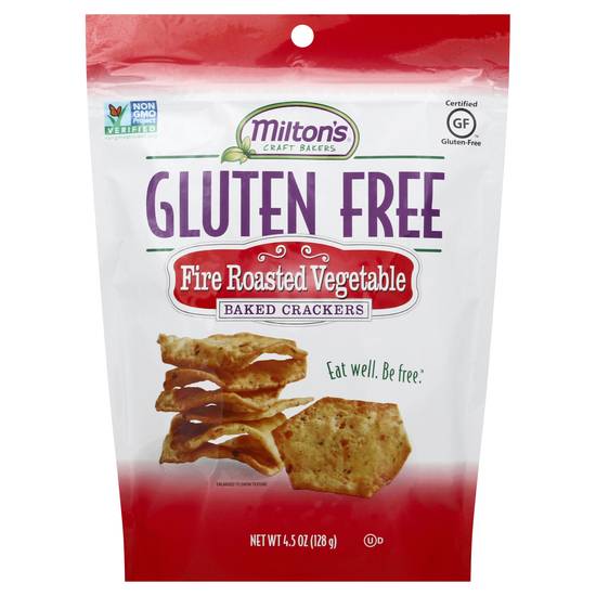 Milton's Gluten Fire Roasted Vegetable Baked Crackers (4.5 oz)