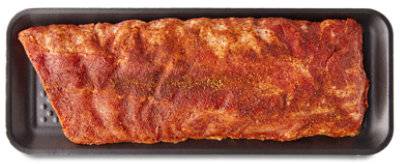 Pork Loin Baby Back Ribs Seasoned Bone In - 2 Lb