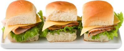 Readymeals Turkey Sliders Sandwich 3Ct - Ea
