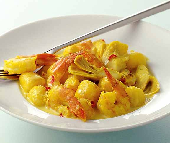 Gnocchi sauce au curry