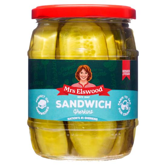 Mrs Elswood Sandwich Gherkins