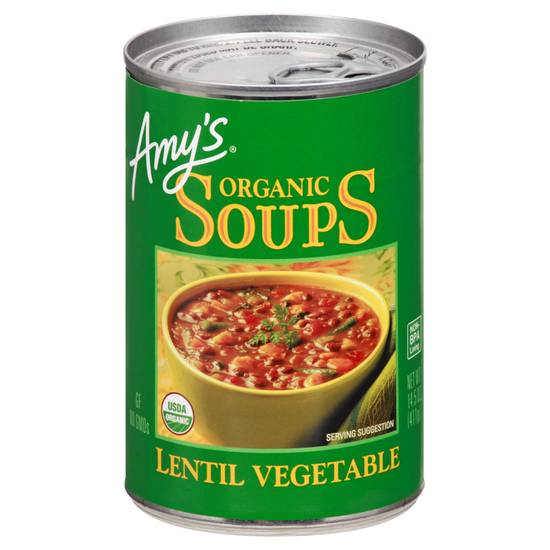 Amy's Organic Lentil Vegetable Soups