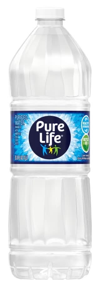 Pure Life Purified Water Bottled (33.8 fl oz)