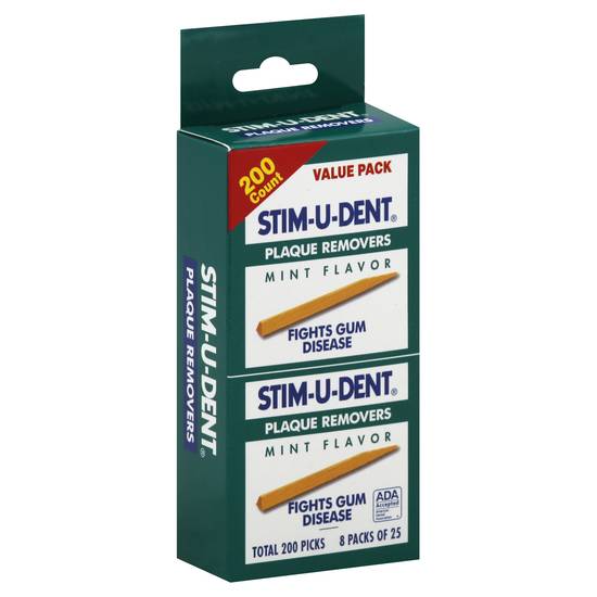 Stim U Dent Plaque Removers (mint flavor )