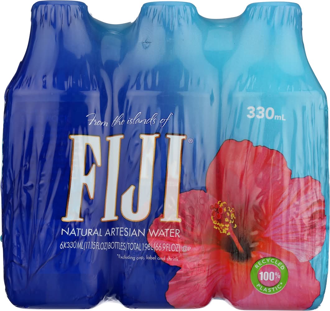 FIJI Natural Artesian Water (6 x 11.15 fl oz)