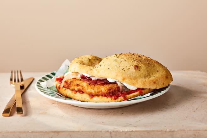 Milanese Chicken Burger