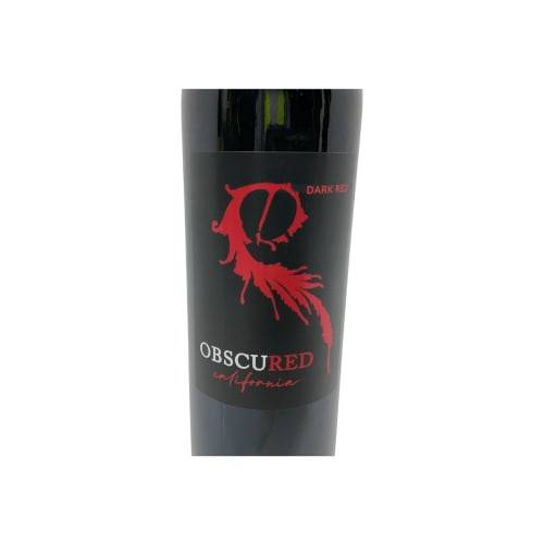 Obscured Dark Red Wine (750 ml)