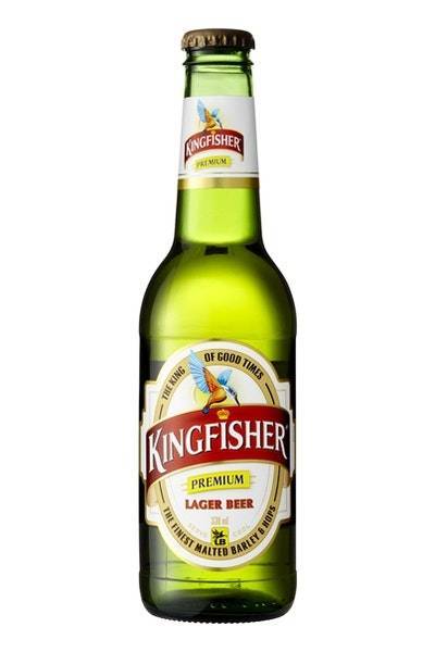 Kingfisher Lager Beer (6x 12oz bottles)