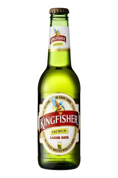 Kingfisher Lager Beer (6x 12oz cans)