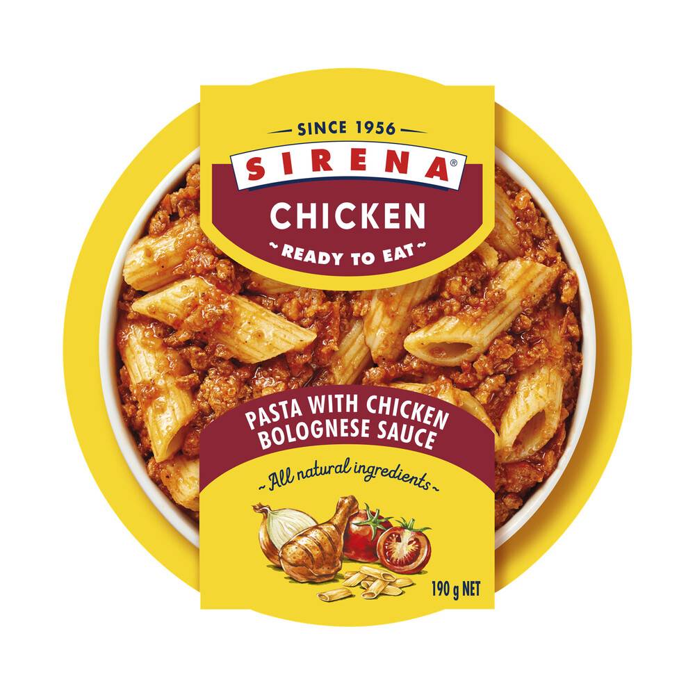 Sirena Ready To Eat Meal Chicken Bolognese 190g