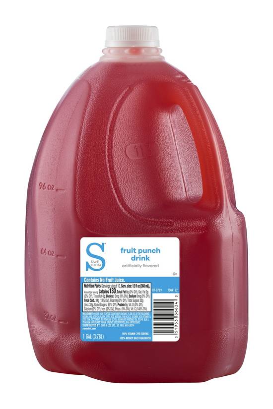 Save Today Fruit Punch Drink (1 gal)