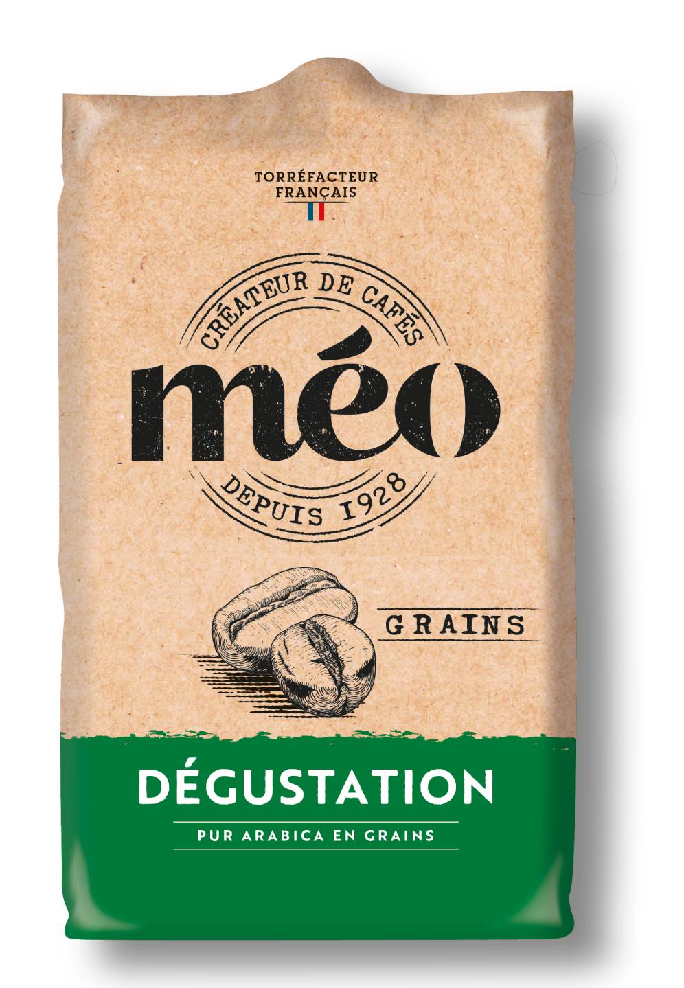 Cafés Méo - Café en grains dégustation (500g)