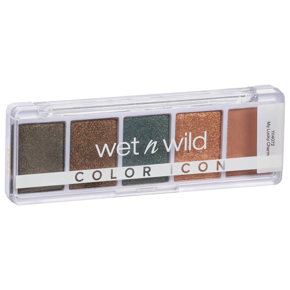 wet n wild 5-Pan Palette Icon Eyeshadow, My Lucky Charm (0.2 oz)