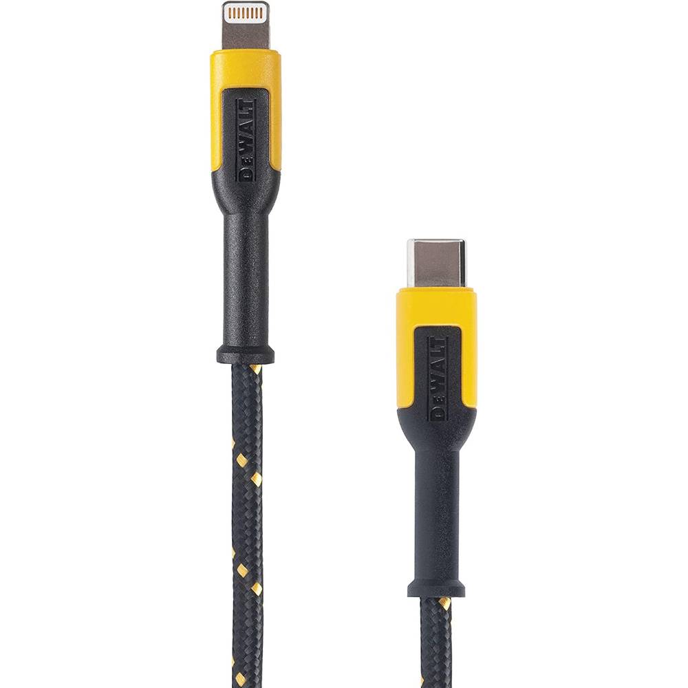 DEWALT 4-ft USB Lightning Black Cable | 131 1357 DW2