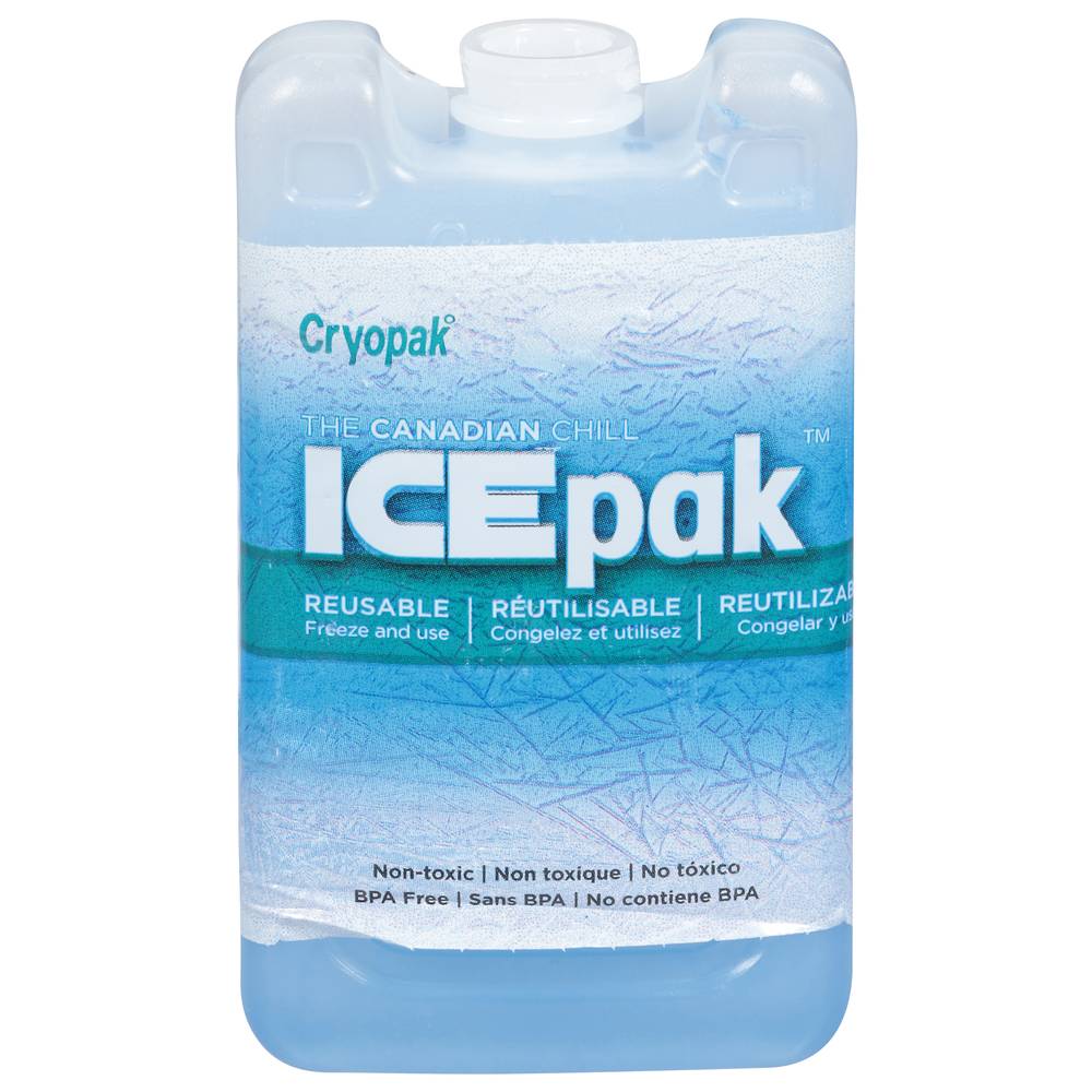 Cryopak Icepak 3" X 5" Hard Shell Reusable Ice pack