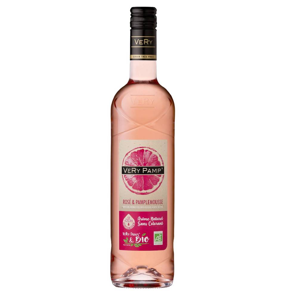 Very Pamp' - Vin rosé pamplemousse bio (750ml)