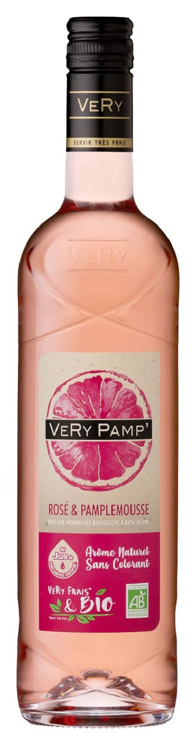 Very Pamp' - Vin rosé pamplemousse bio (750ml)