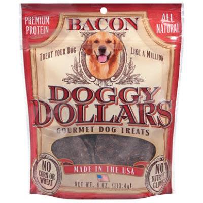 Doggy Dollars Bacon Premium Dog Treats