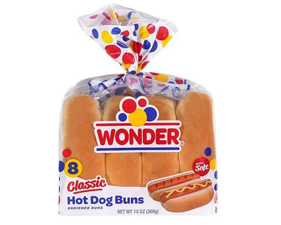 Wonder Hotdog Buns 384g 8s