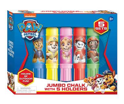 PAW Patrol Jumbo Chalk Set, 3+ Y, Assorted (5 ct)