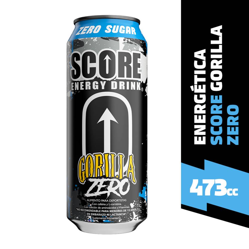 BEBIDA ENERGETICA SCORE ZERO 473ML