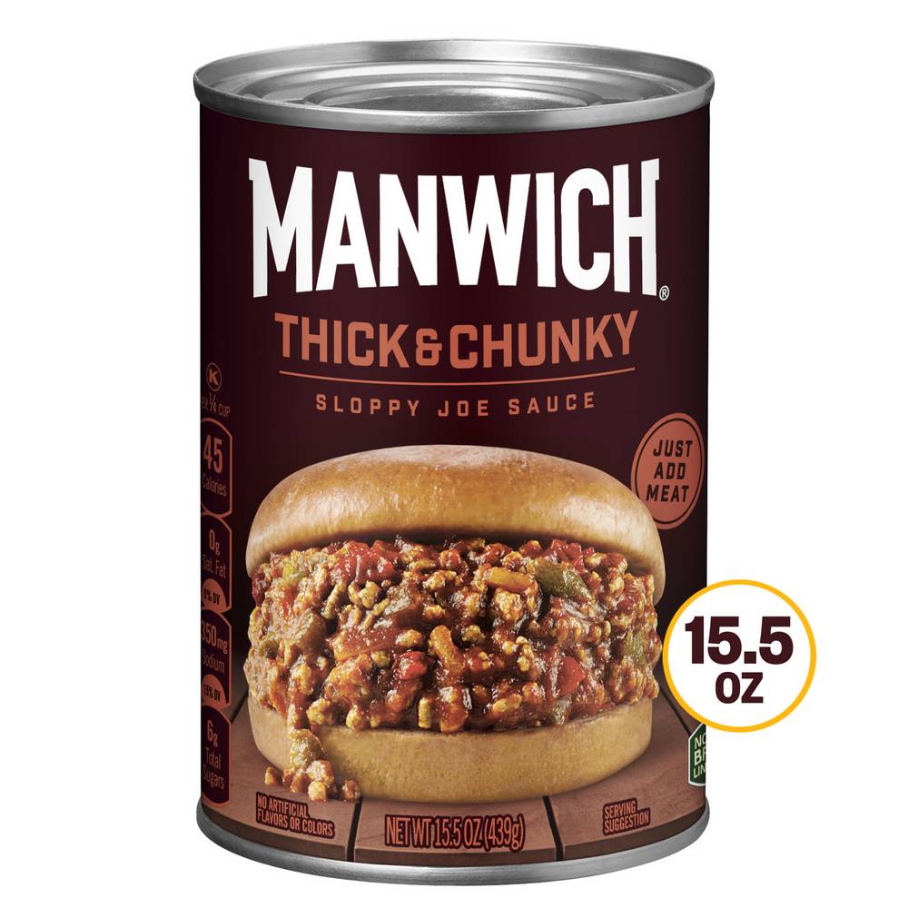 Manwich Thick & Chunky Sloppy Joe Sauce (15.5 oz)