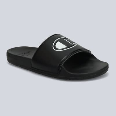 Champion Ipo Squish Slide Sandals, Men, 11, Black
