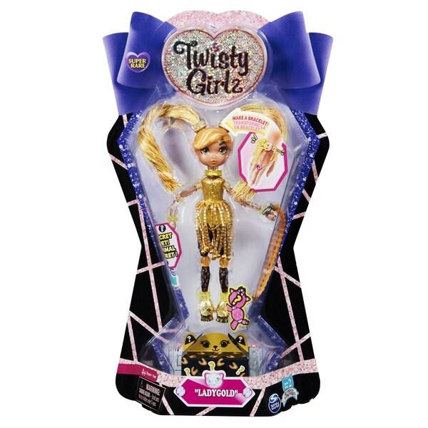 Twisty Petz Twisty Girlz, Series 2, Ladygold Transforming Doll To
