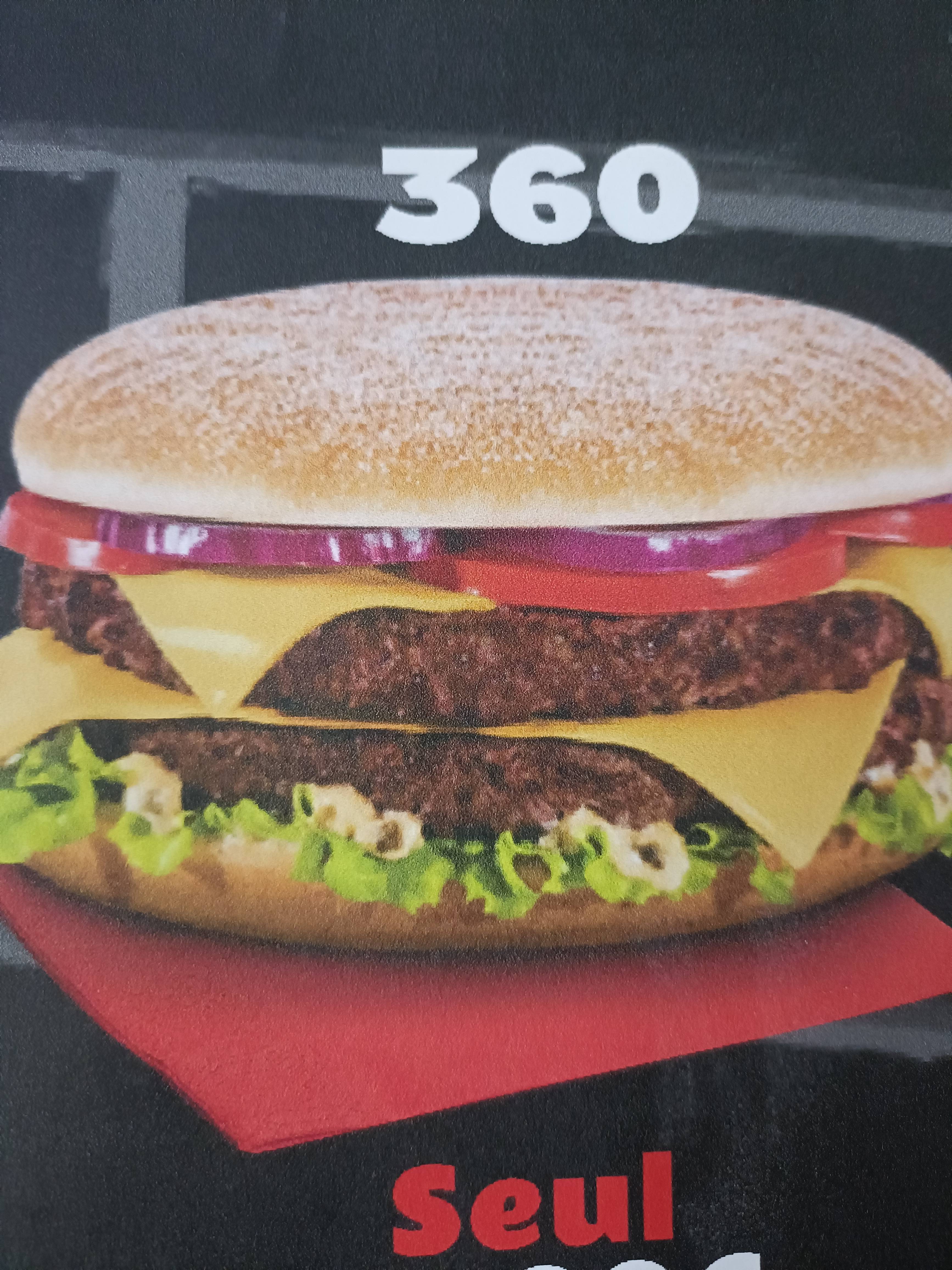 🧀🥩Menu Burger 360  ➕🧋 ➕🍟