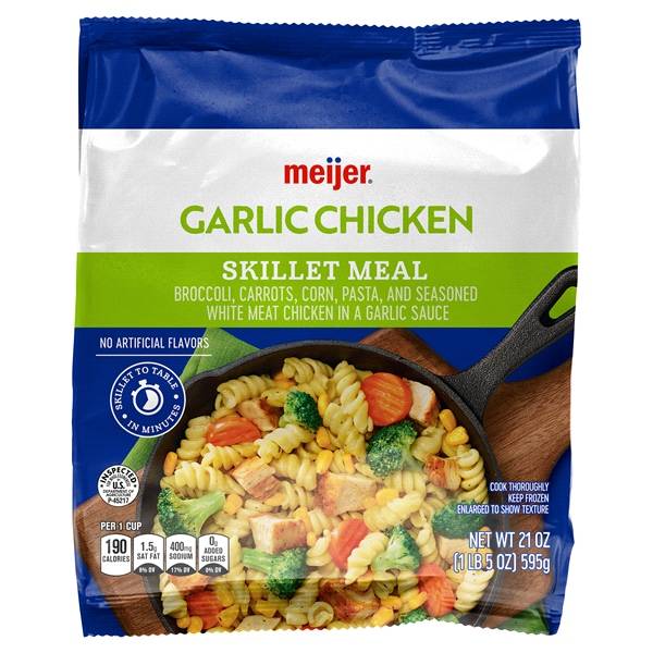 Meijer Garlic Chicken Skillet Meal