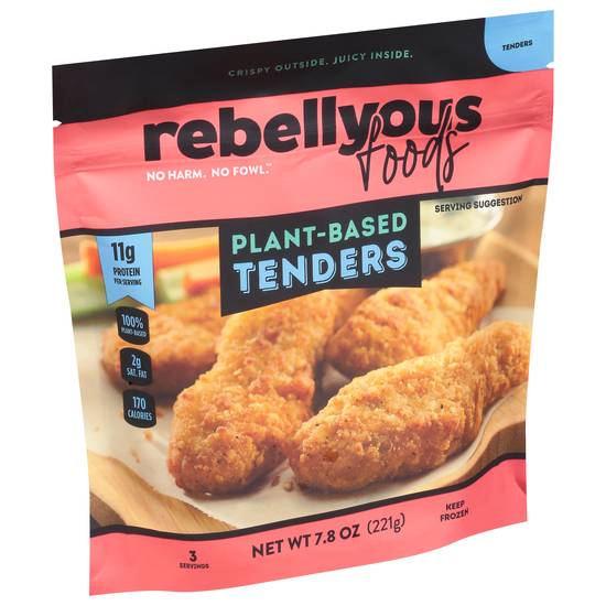 Rebellyous Foods Plant-Based Tenders