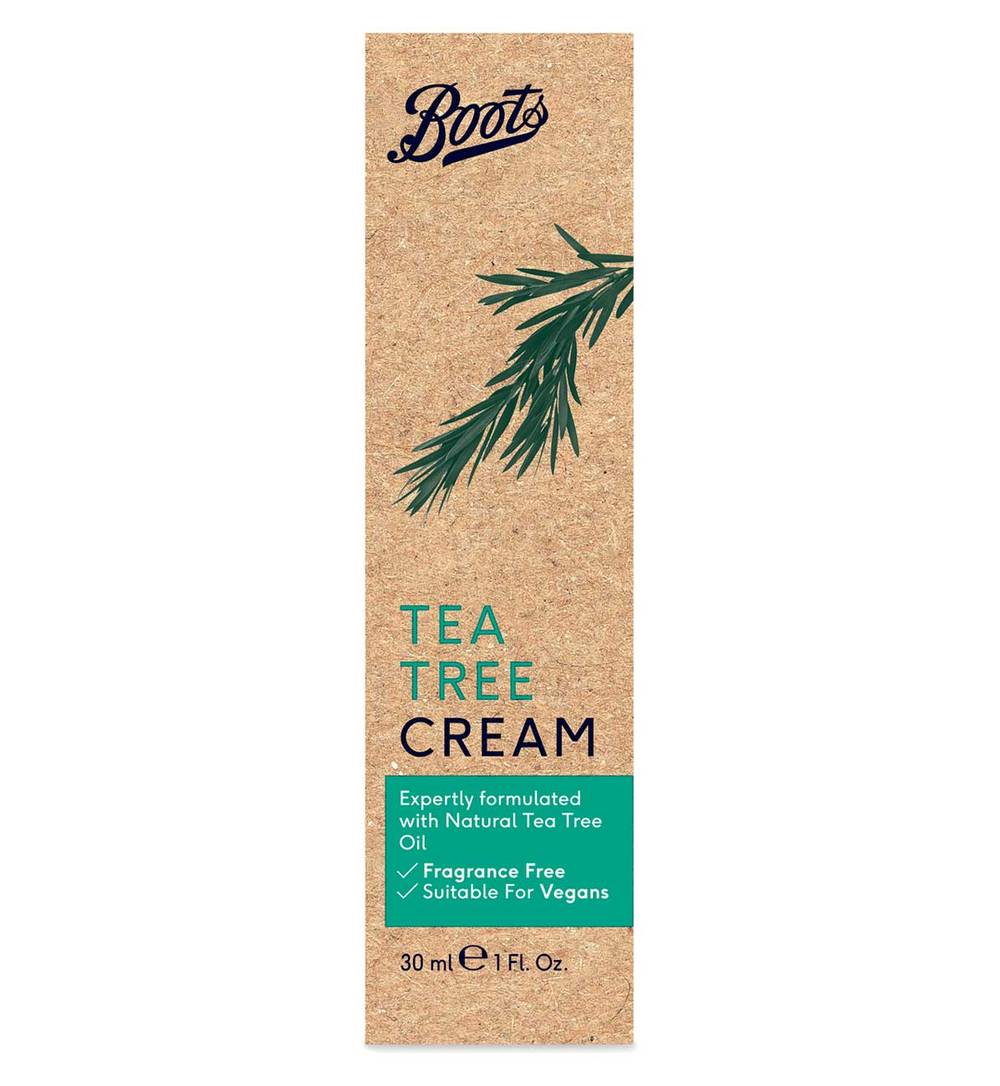 Boots Alternatves teatree cream 30ml