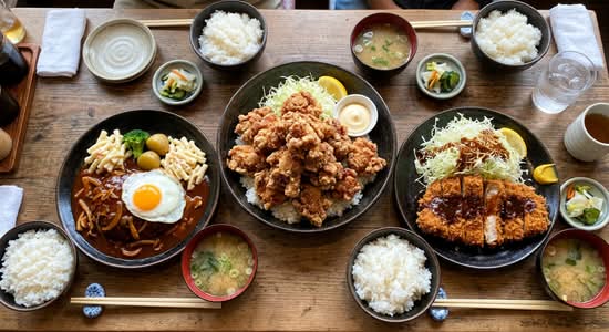 がっつり飯　どれ味