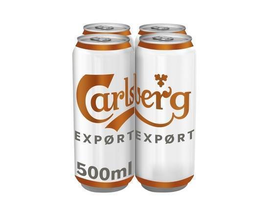 Carlsberg Export Lager Beer 4 x 500ml