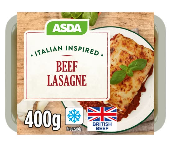 ASDA Italian Inspired Beef Lasagne (400g)