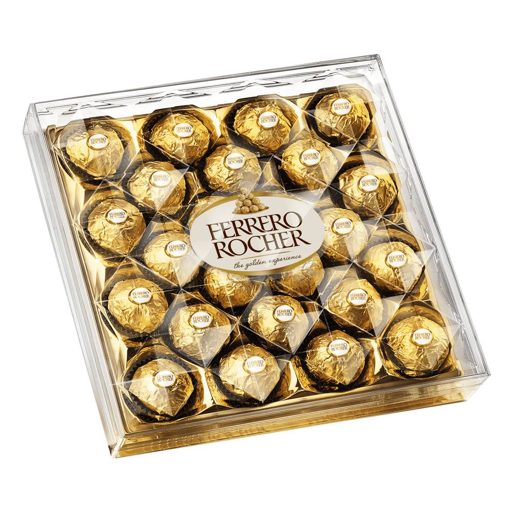 Ferrero rocher caja 24 bombones avellanas (300 g)