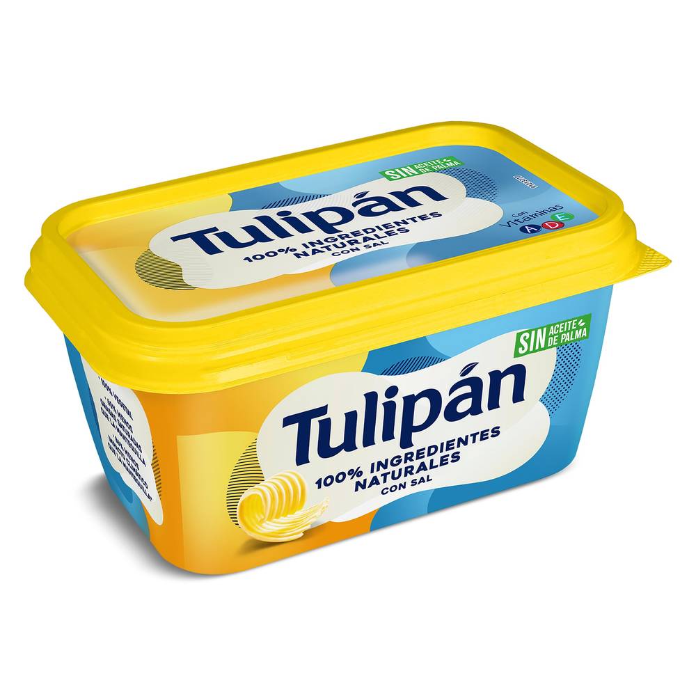 Margarina Con Sal Tulipán Tarrina 400 G